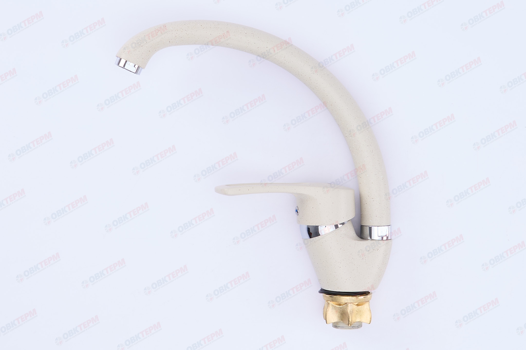 Смеситель д/кухни ZERIX YUB 181 BEIGE (10 шт/ящ) - миниатюра №2