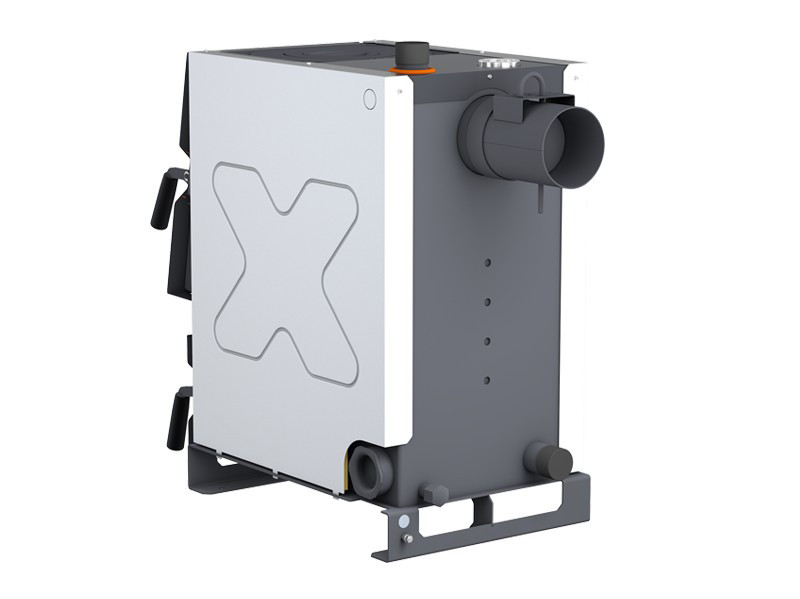 Котел твердотопливный   Master-X  18П (с плитой)  Ø120, max 3 bar    ZOTA - Изображение №4