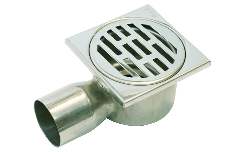 Трап 50 горизонтальный 10*10 нерж TIM - изображение №1