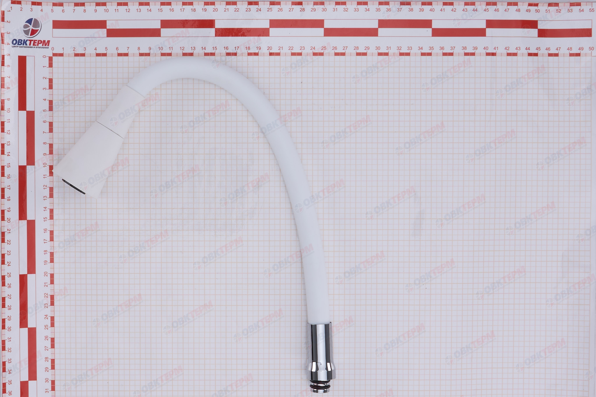 Излив силиконовый ZERIX SPS-02 WHITE под гайку (50 шт/ящ) - Изображение №5