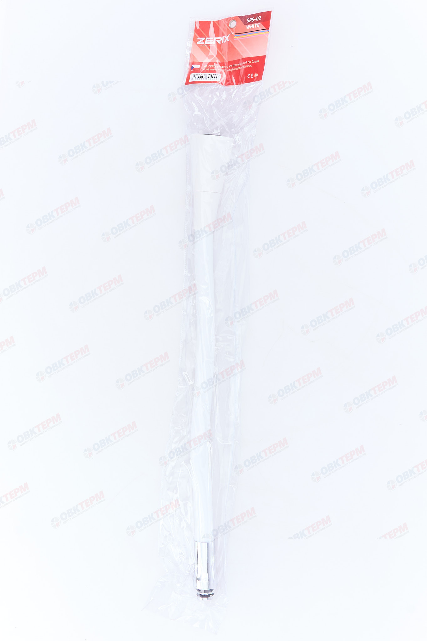 Излив силиконовый ZERIX SPS-02 WHITE под гайку (50 шт/ящ) - миниатюра №6