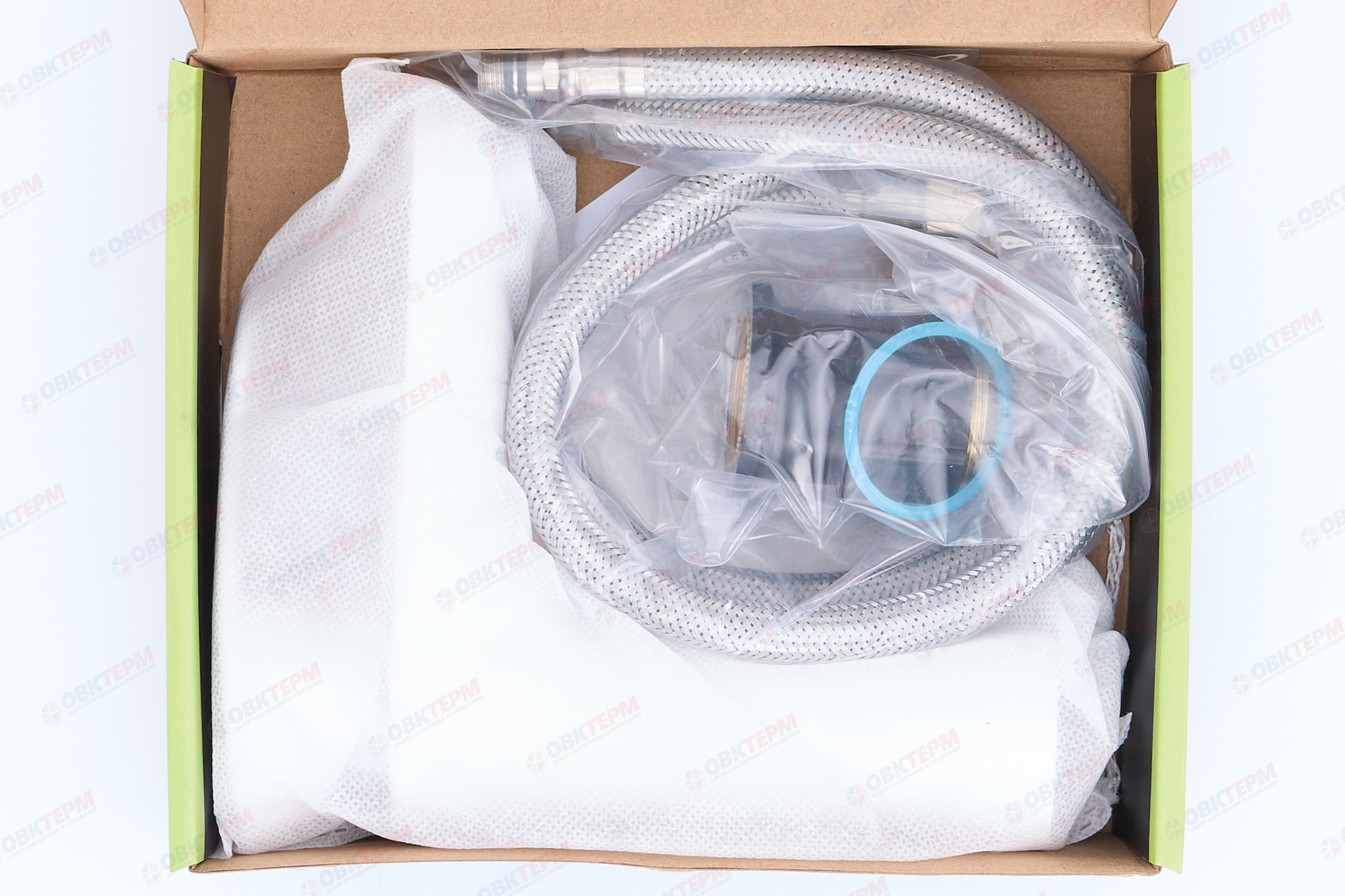 Смеситель д/умывальника BRIMIX 5971 шаровый/ АБС пластик (белый) - миниатюра №8