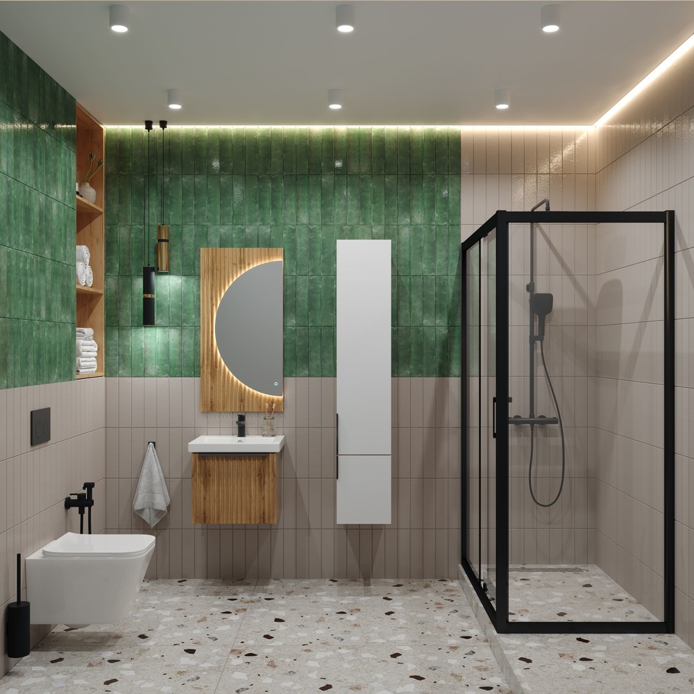 Шкаф-пенал подвесной 40 "Ингрид" EvaGold - Изображение №2