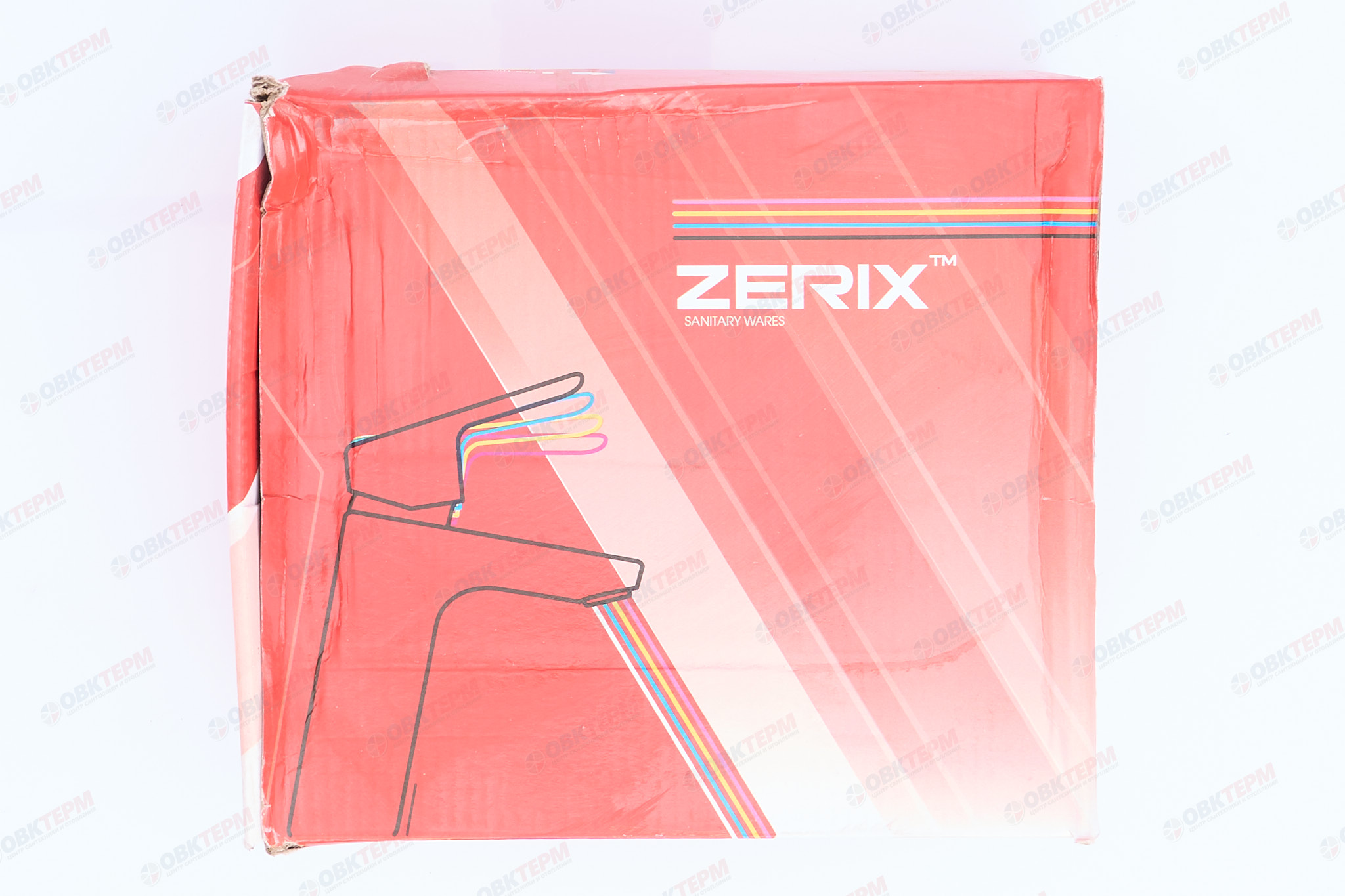 Смеситель д/ванны ZERIX TRS-009 EURO (LR3140) (10 шт/ящ) - миниатюра №6