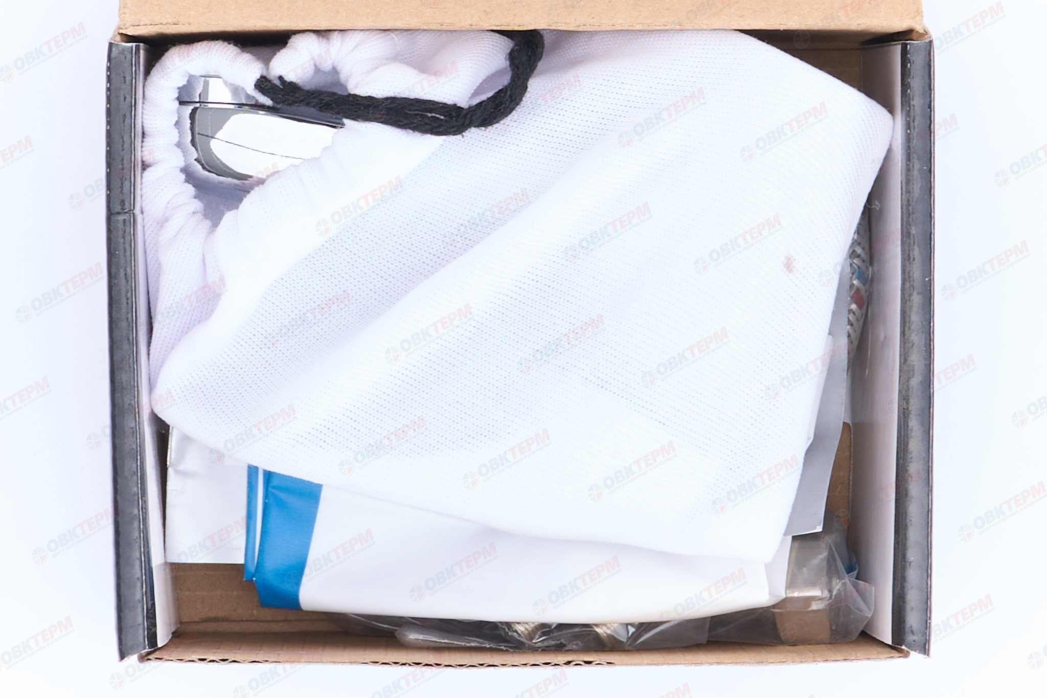 Смеситель д/умывальника FRAР F1002-В хром(Ø40, аэратор М24, на шпильке) - миниатюра №4