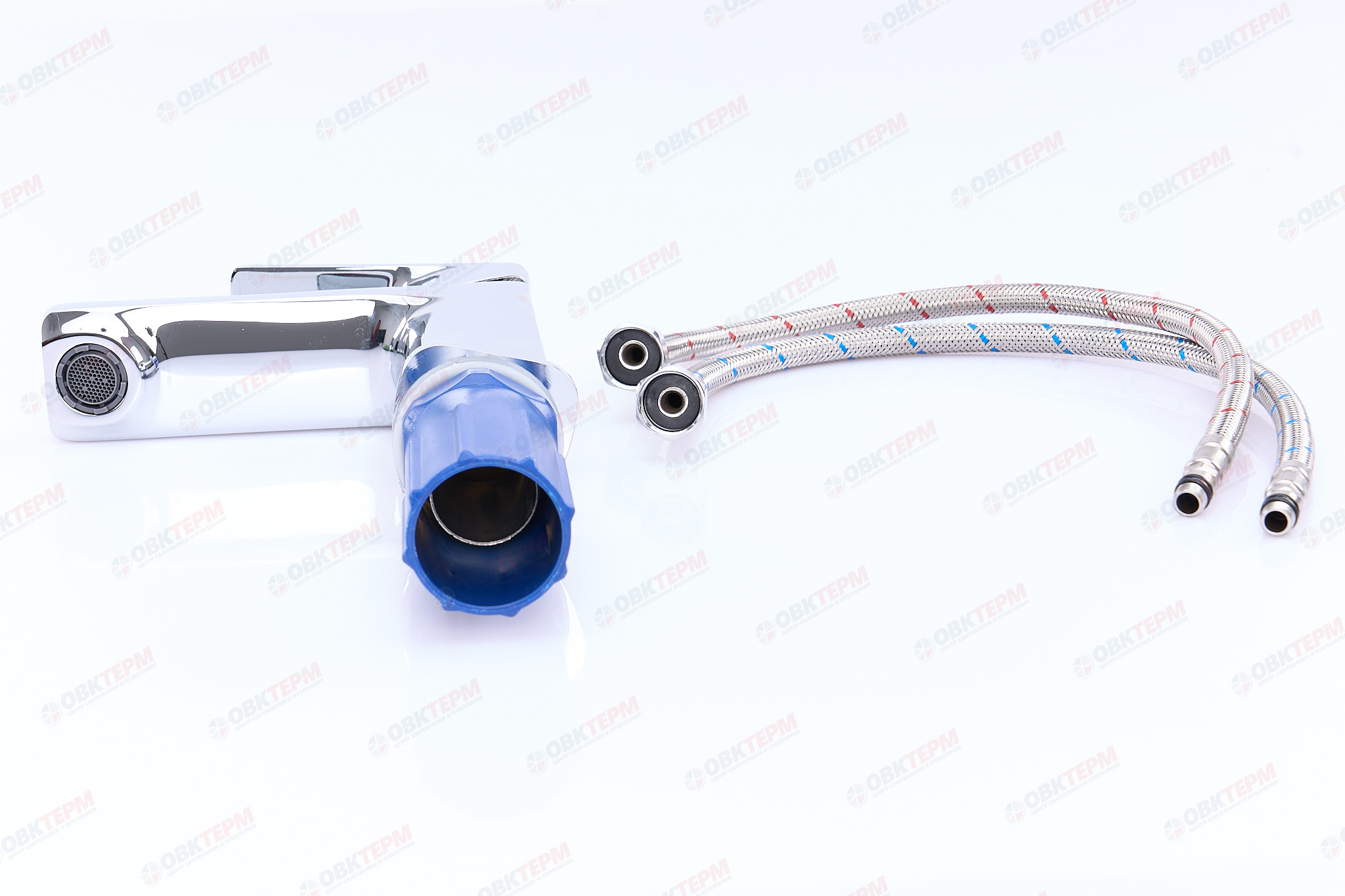 Смеситель д/умывальника FRAР F1046 хром (Ø35, аэратор М24, на гайке) - миниатюра №9