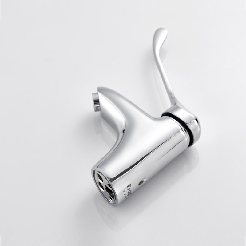 Смеситель д/раковины хром F1054             (ф40, на шпильке)  FRAР - миниатюра №2