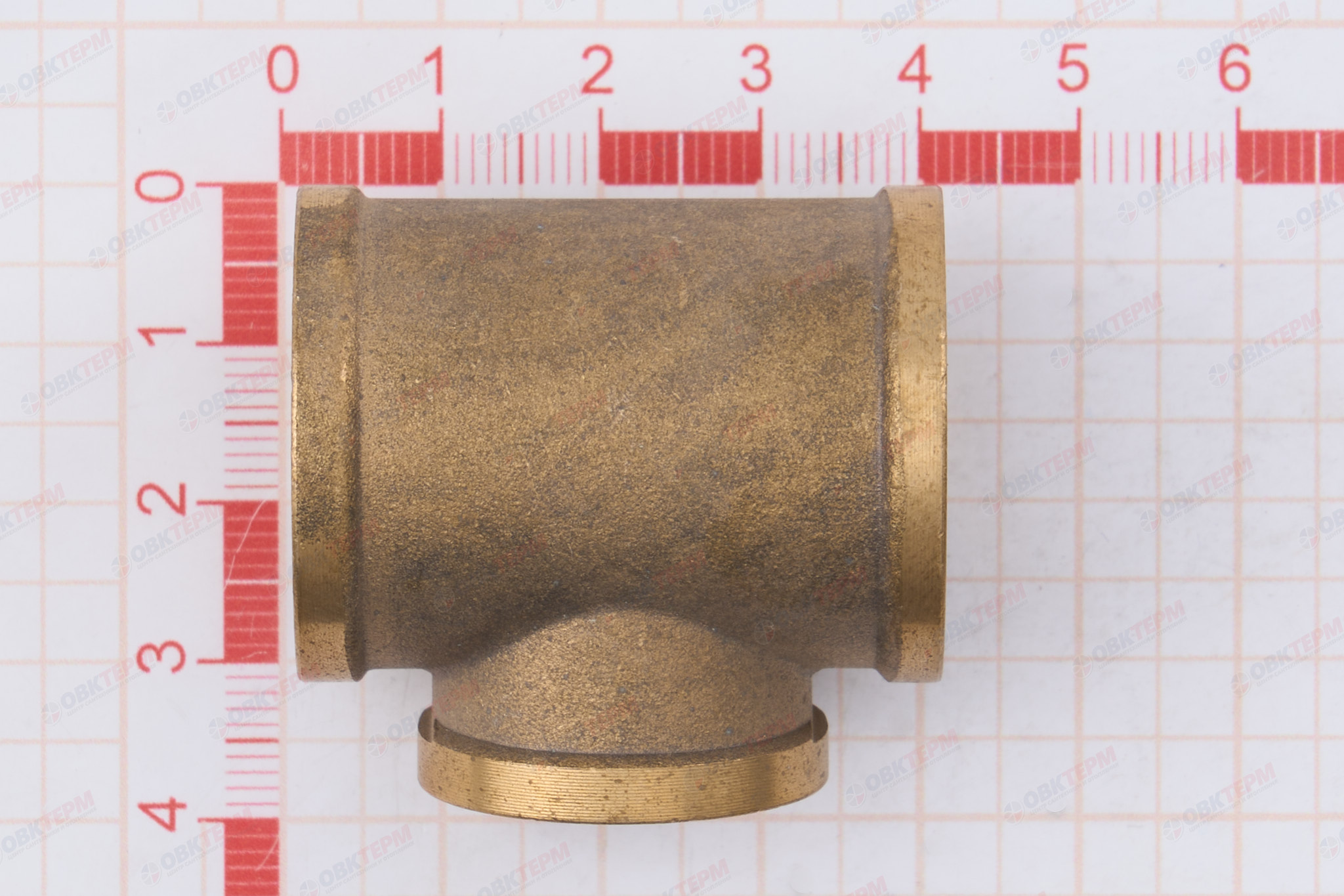 Тройник   3/4х1/2"х3/4" ВВВ  ОТМО    (10шт) - Изображение №4