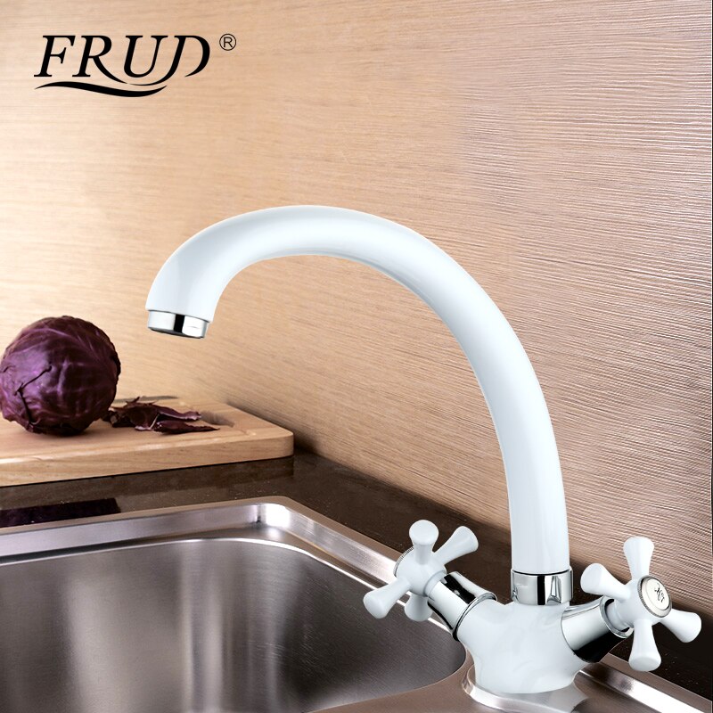 Смеситель д/кухни    R42332*  белый/хром           FRUD - миниатюра №7