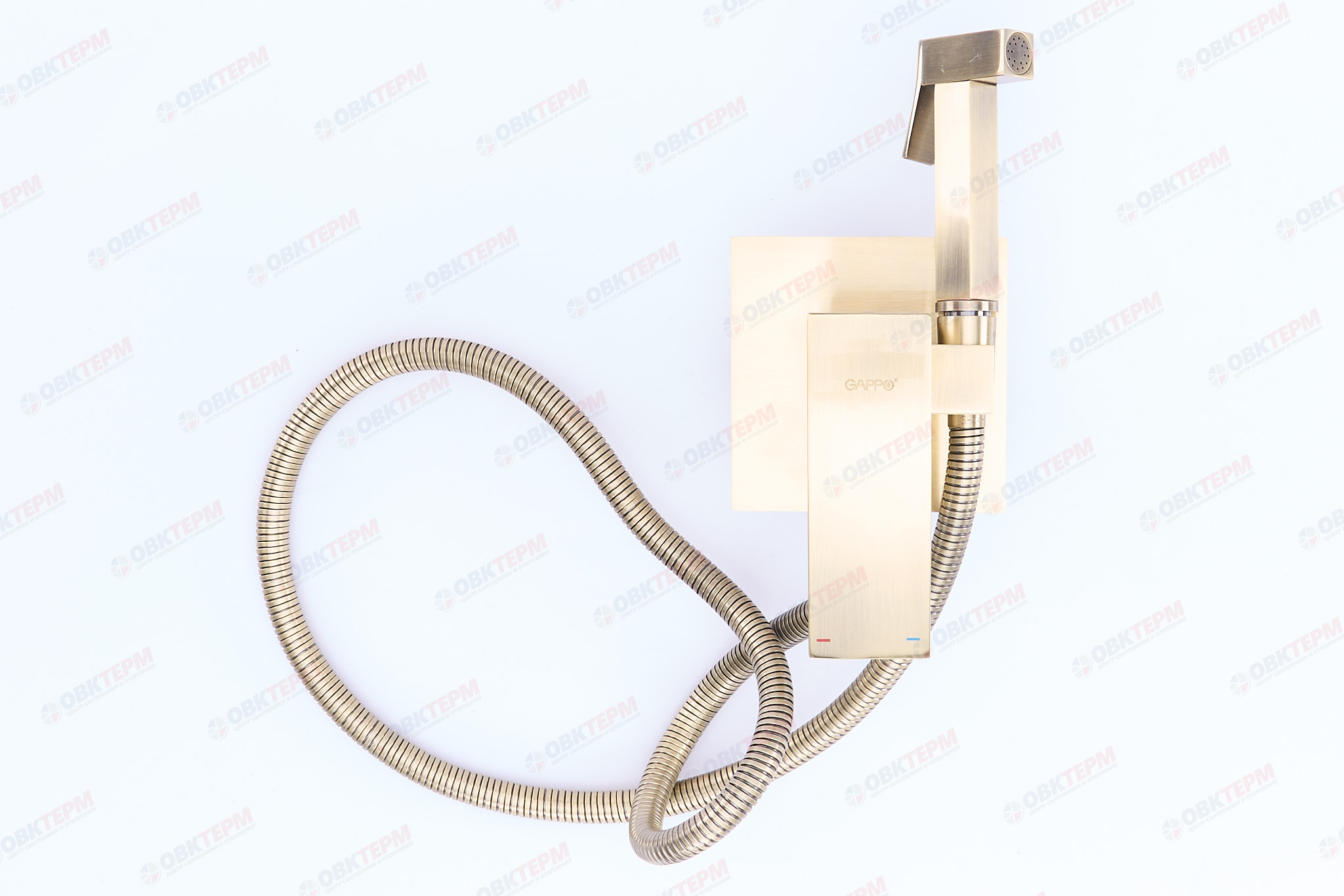 Смеситель с гигиеническим душем GAPPO G7207-4 бронза /бронза - миниатюра №8
