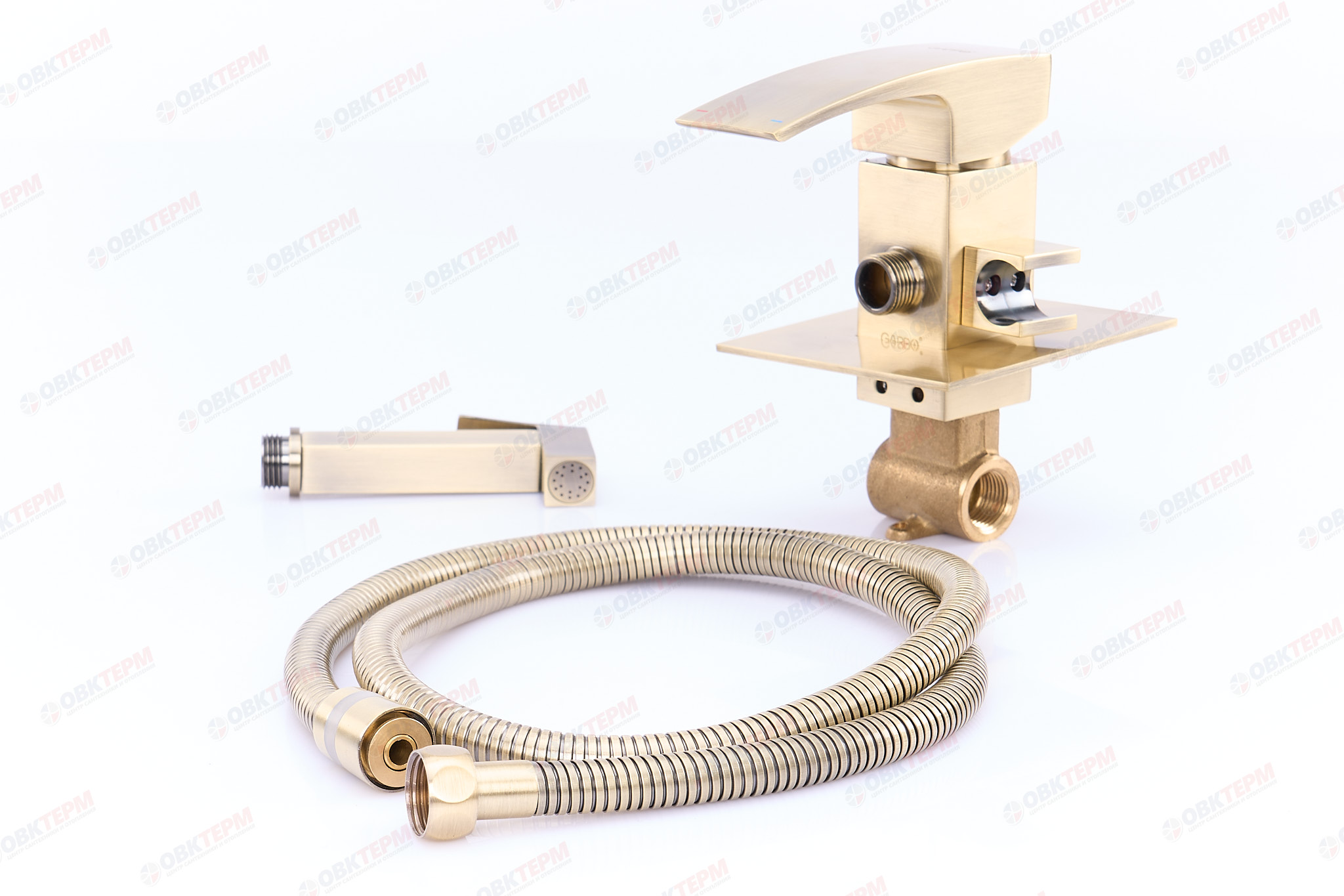 Смеситель с гигиеническим душем GAPPO G7207-4 бронза /бронза - миниатюра №9