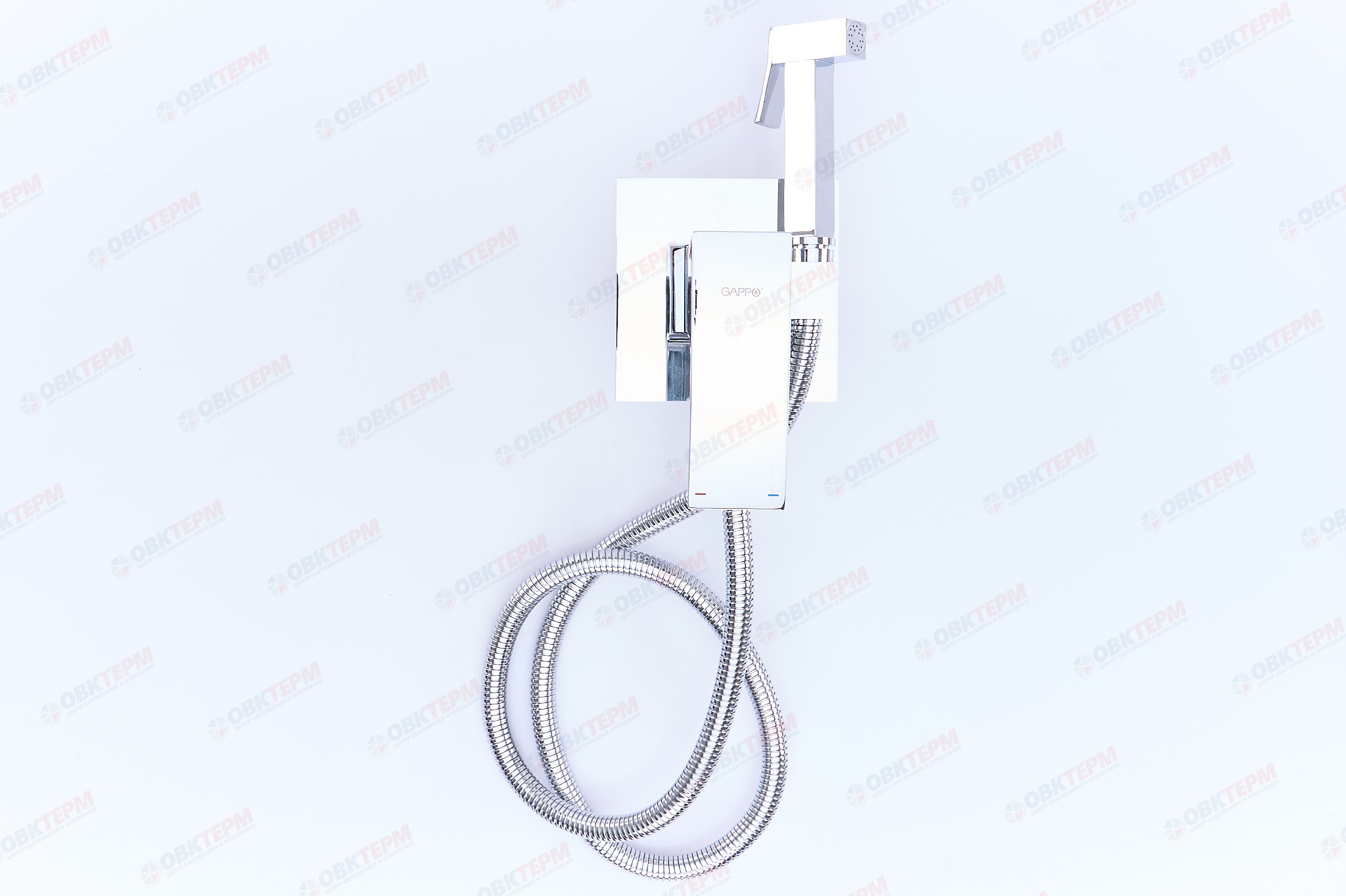 Смеситель с гигиеническим душем GAPPO G7207-1 латунь /хром - миниатюра №8