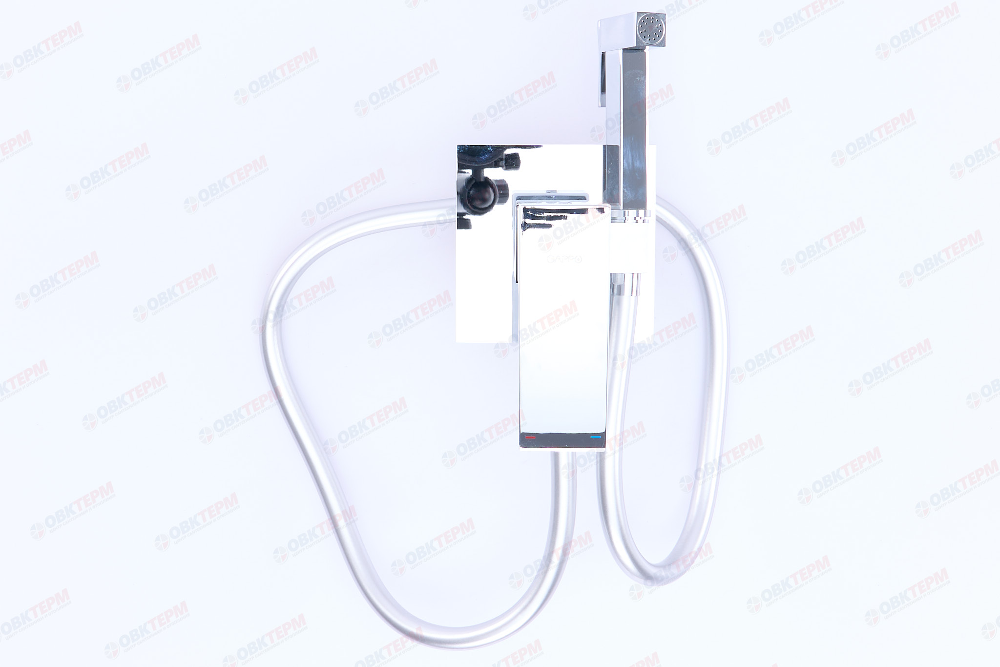 Смеситель с гигиеническим душем GAPPO G7207-8 латунь /белый - миниатюра №7