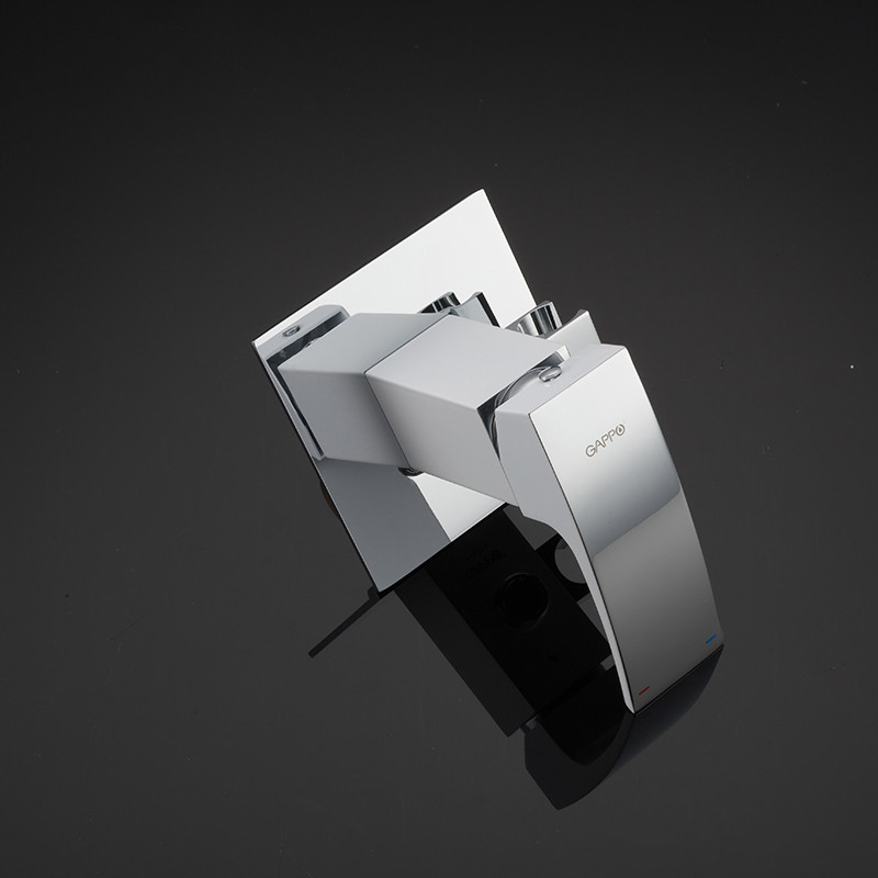 Смеситель с гигиеническим душем GAPPO G7207-8 латунь /белый - Изображение №5