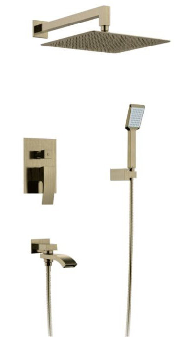 Душ/система  бронза  G7107-4  встроенный     GAPPO - изображение №1