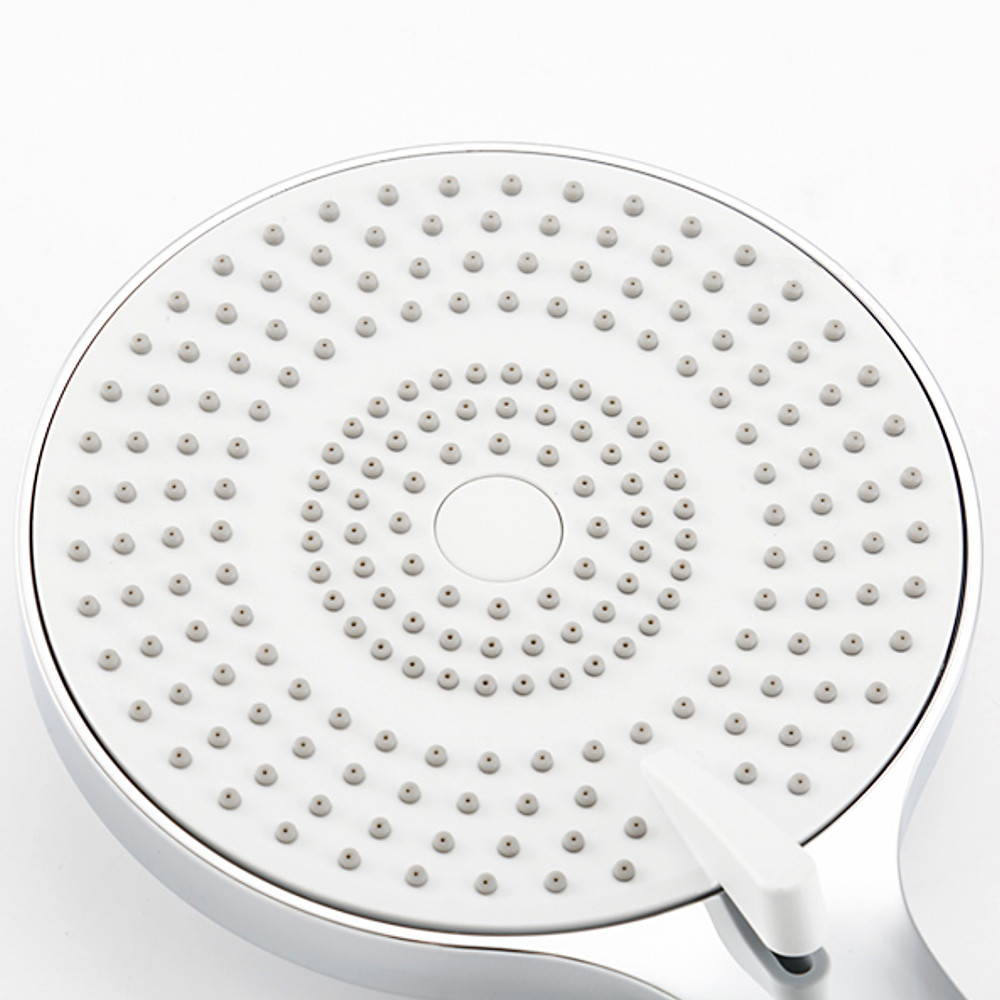 Душ/система GAPPO G2402 латунь/хром /лейка 3 реж /тропический душ 250мм - Изображение №5