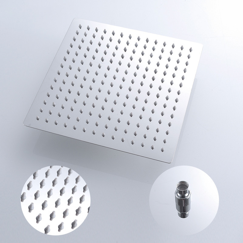 Душ/система без смесителя GAPPO G2408 латунь/хром /лейка 1 реж /тропический душ 250х250мм, - миниатюра №2