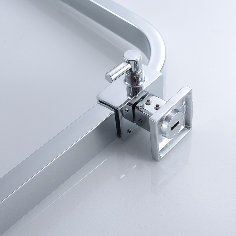 Душ/система без смесителя GAPPO G2408 латунь/хром /лейка 1 реж /тропический душ 250х250мм, - миниатюра №3