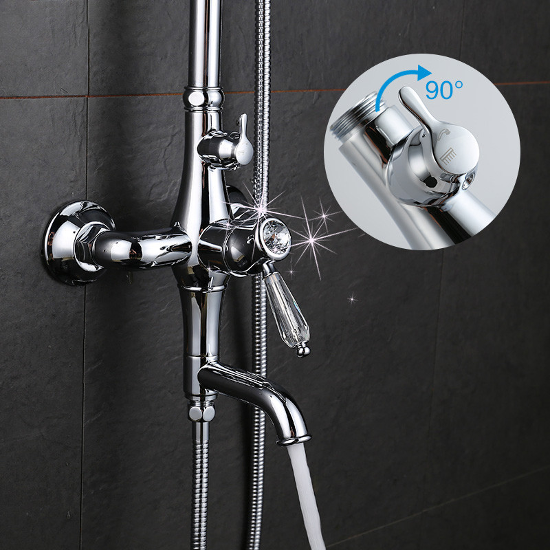 Душ/система хром                 G2497 *   (с хруста)  GAPPO - миниатюра №5