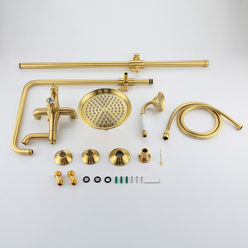 Душ/система хром  бронза    G2497-4    (с хруста)  GAPPO - миниатюра №3