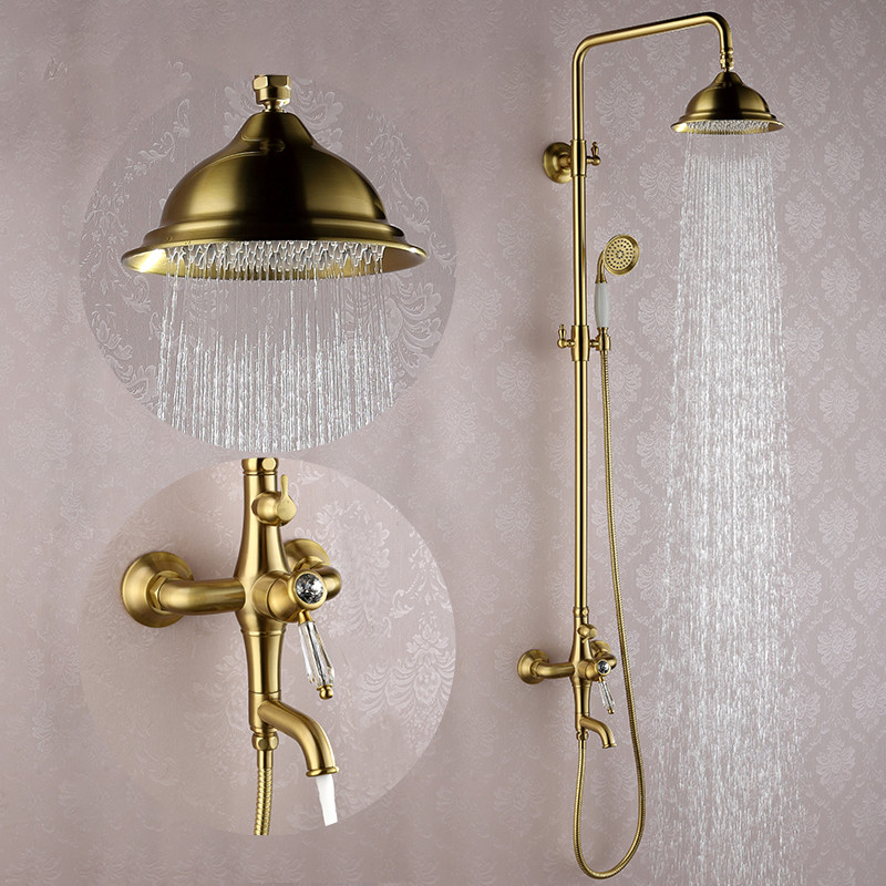 Душ/система хром  бронза    G2497-4    (с хруста)  GAPPO - миниатюра №5