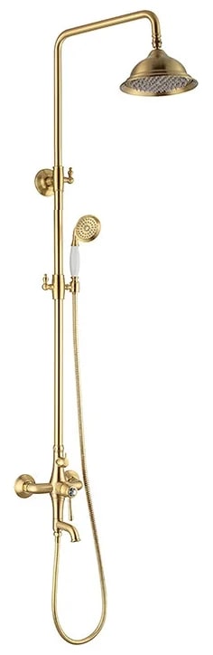 Душ/система хром  бронза    G2497-4    (с хруста)  GAPPO - изображение №1