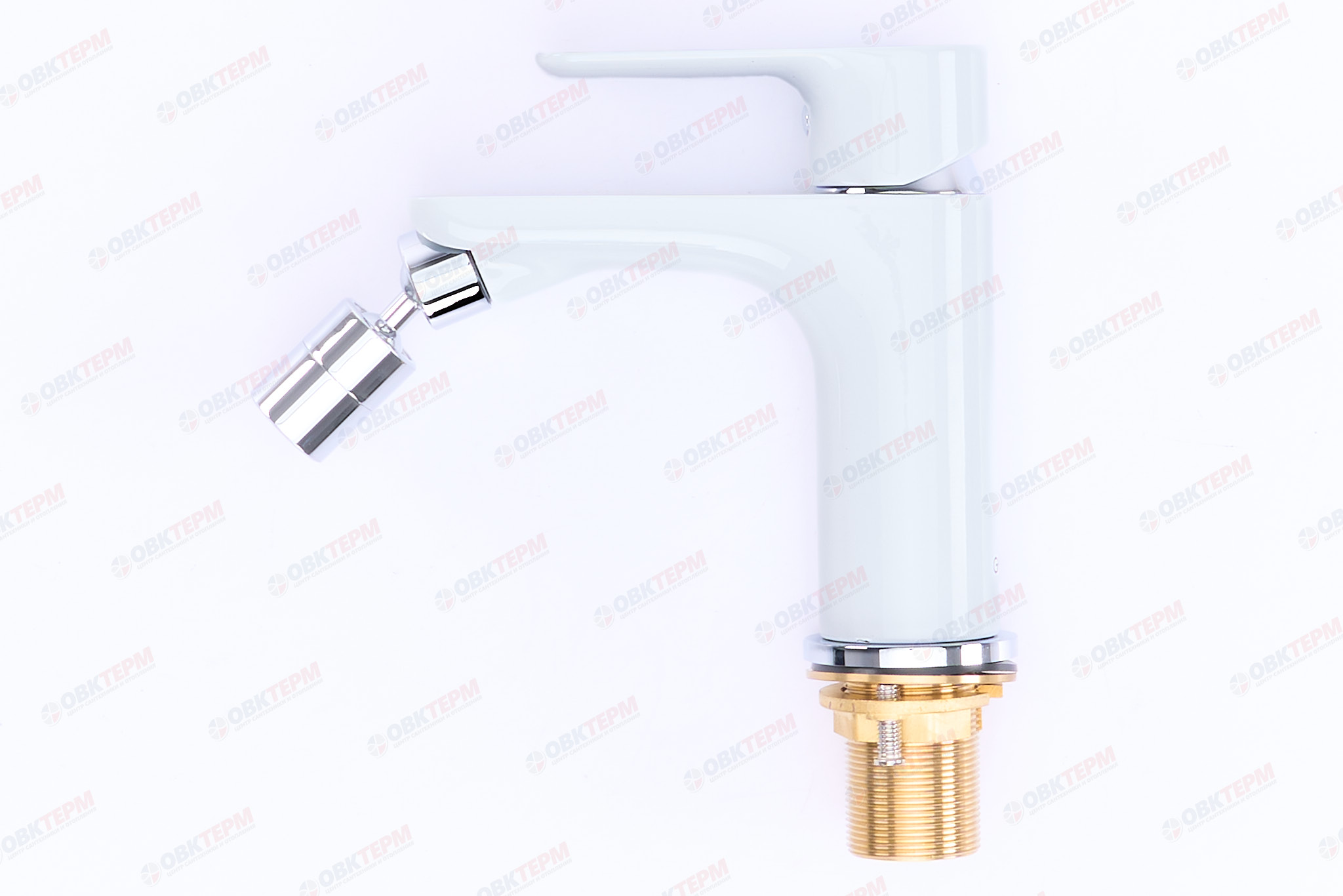 Смеситель д/биде GAPPO G5048 латунь /хром /Ø35мм /гайка - миниатюра №7