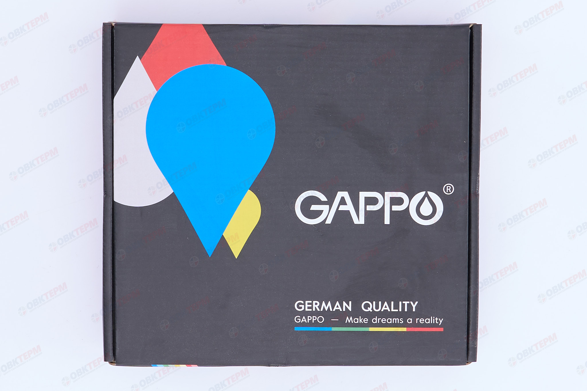 Смеситель д/биде GAPPO G5048 латунь /хром /Ø35мм /гайка - миниатюра №11