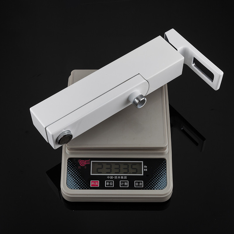 Смеситель д/ванны GAPPO G3217-8 латунь /белый /Ø35мм, лейка 3 реж. - Изображение №2