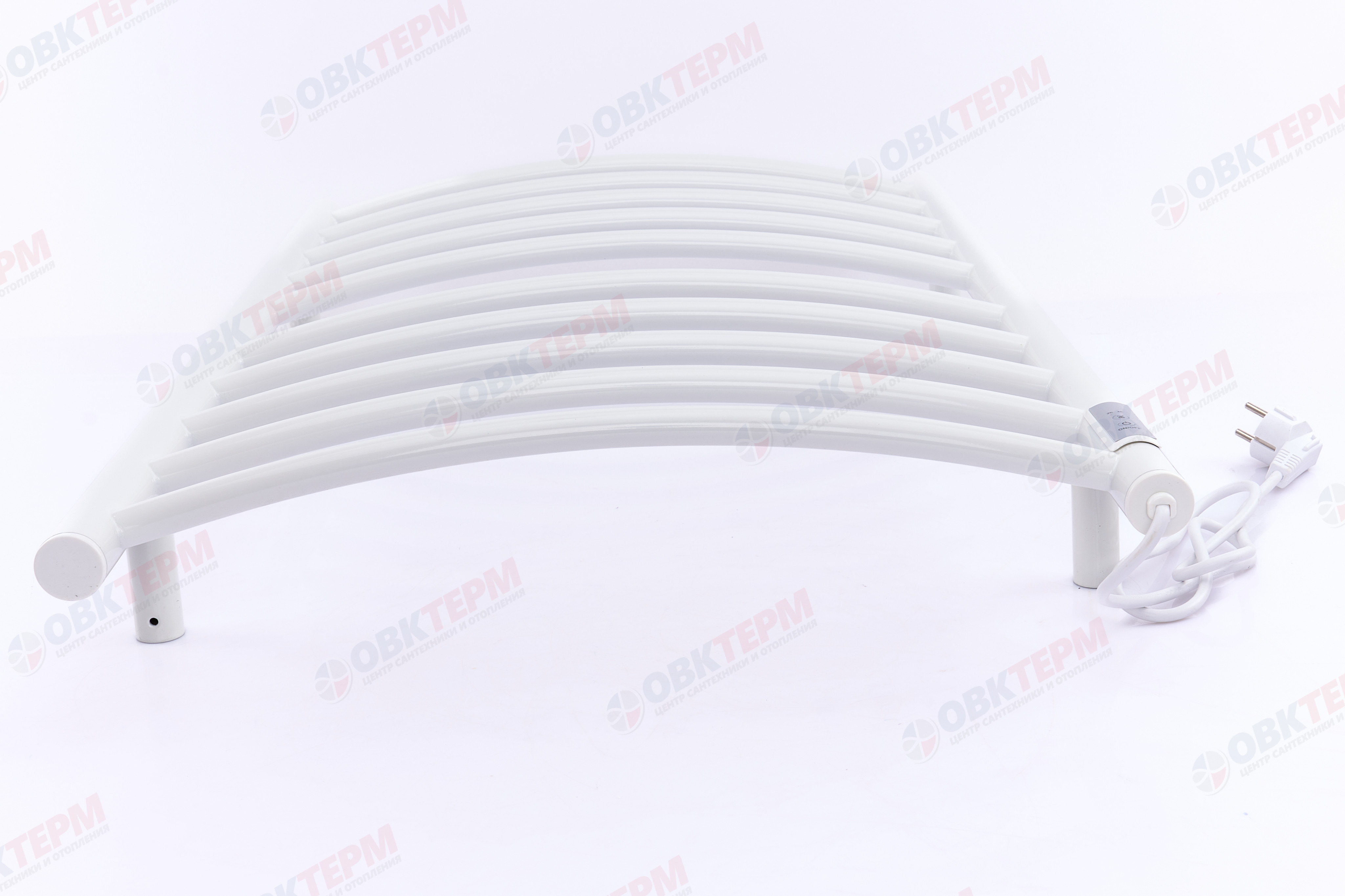 ZERIX EPF-5386R-10T Полотенцесушитель НЕРЖ 135W, 220-240V с таймером (цв.белый)(5 шт/ящ) 530*870мм - Изображение №3