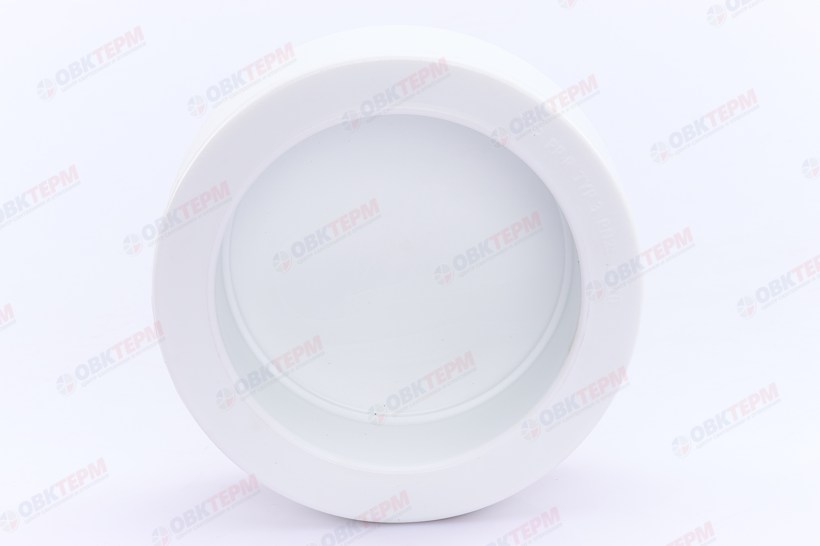 Заглушка 110   БЕЛАЯ PP-R    (RTP)    (8/1) - миниатюра №2