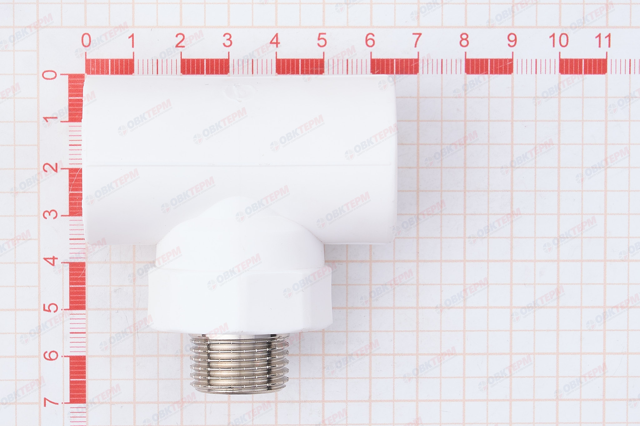 Тройник с МРН     25 * 1/2" * 25        (Valtec )   (10шт/90ящ) - миниатюра №8