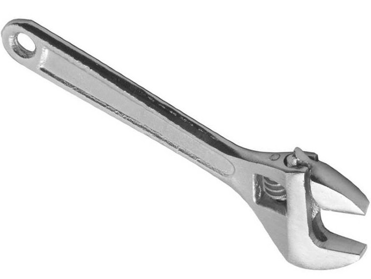 Ключ разводной 150мм / 6" хром - Изображение №1