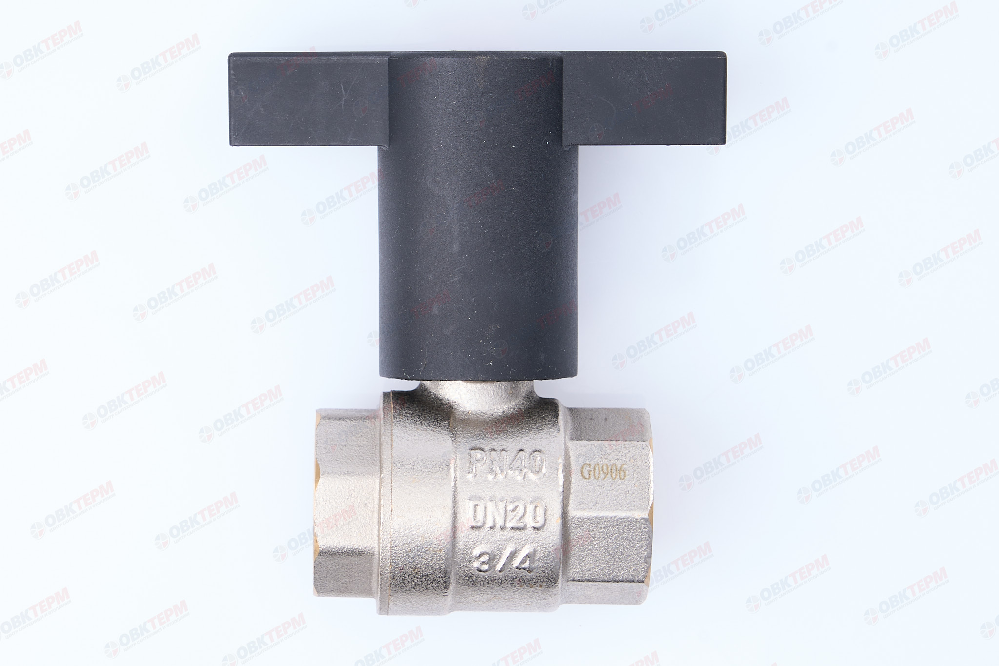 Кран шаровый       (ручка удлиненная пластик)     ZEISSLER     3/4"   ВВ   (10/40) - Изображение №2