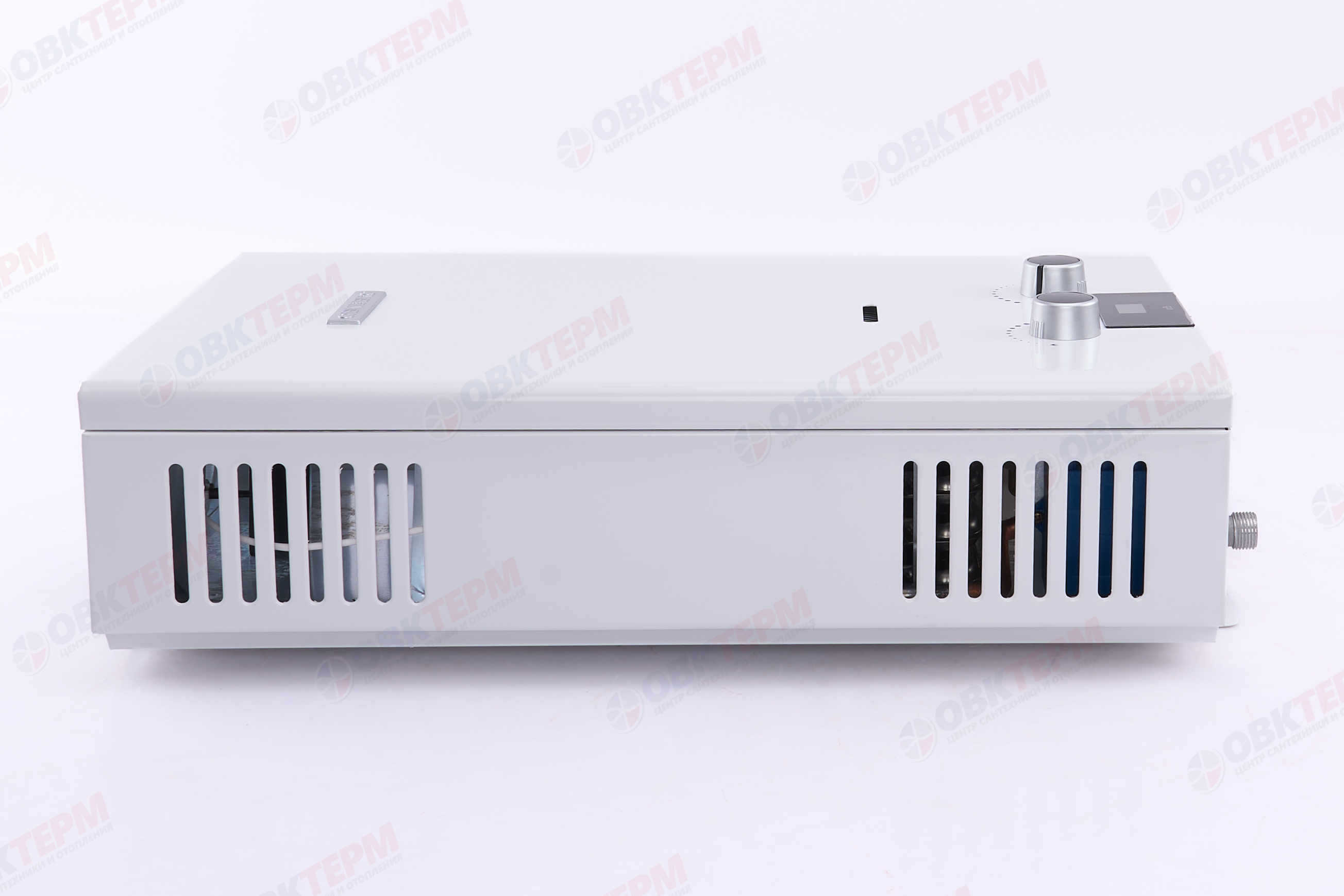 Колонка газовая  GENBERG 110.01  ECO   10л. БЕЛАЯ  (ШxВxГ) 340x590x150 мм - миниатюра №4