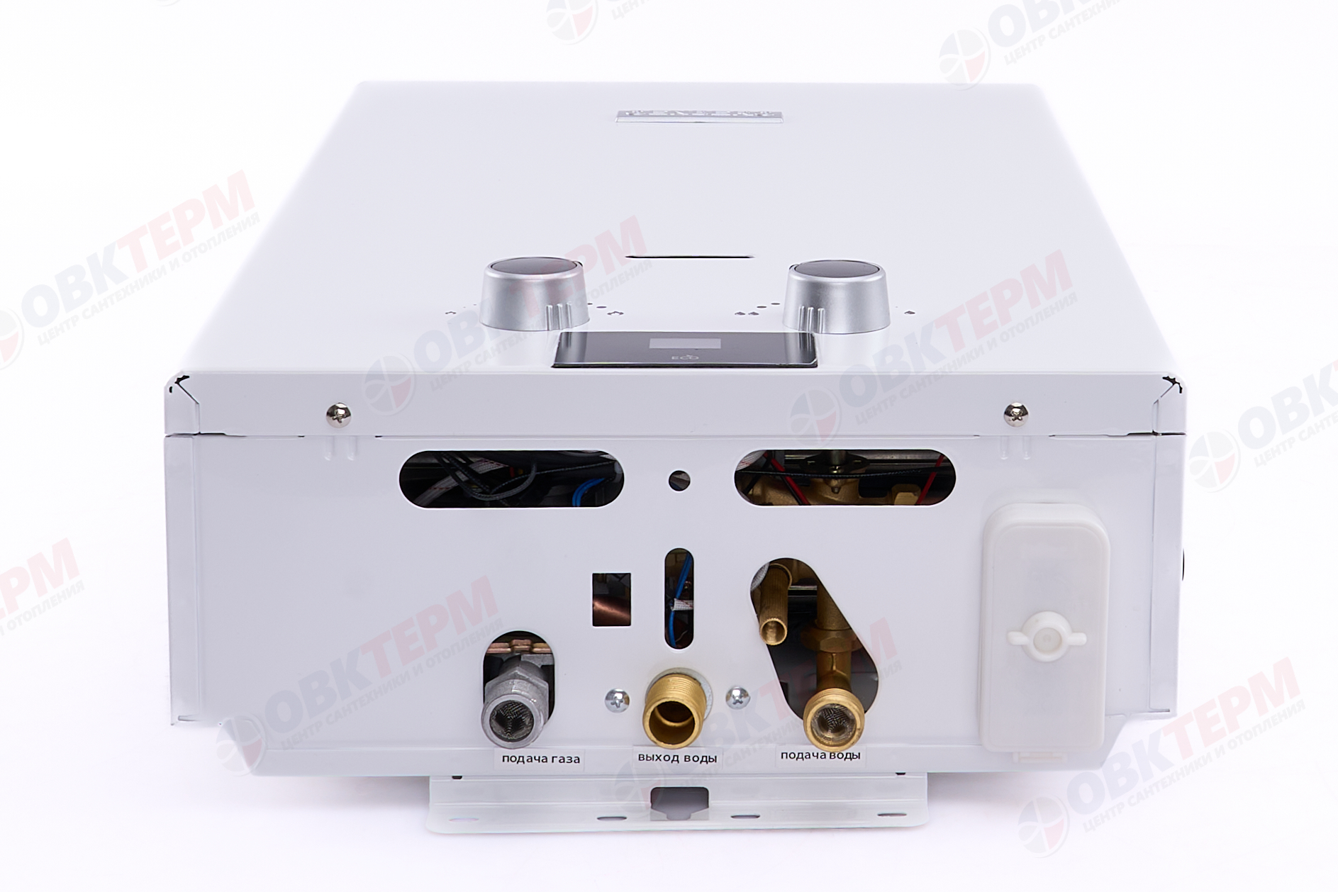 Колонка газовая  GENBERG 110.01  ECO   10л. БЕЛАЯ  (ШxВxГ) 340x590x150 мм - миниатюра №5