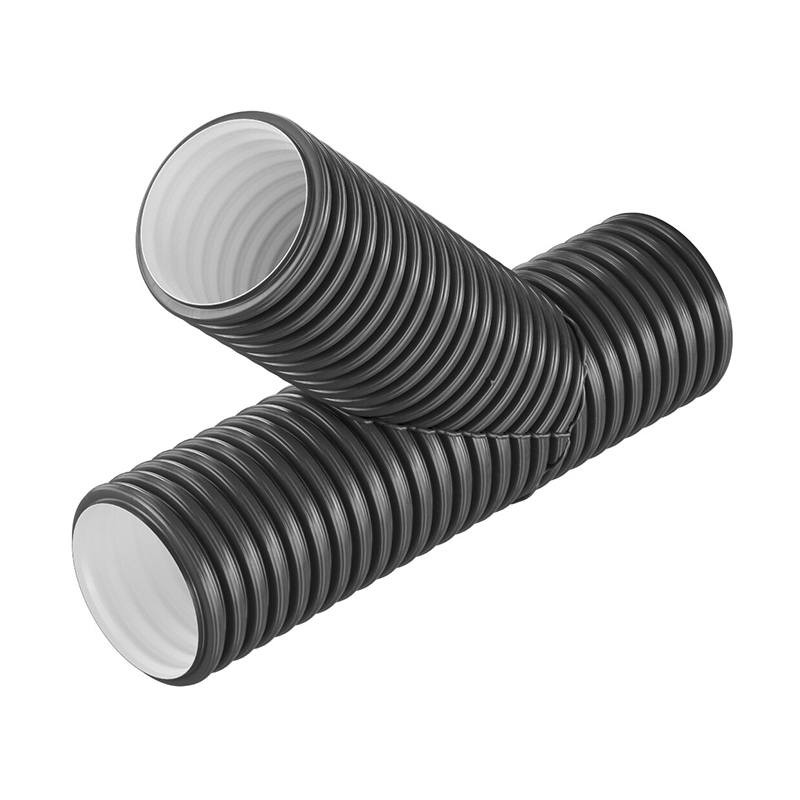 Тройник  КОРСИС DN/OD  200* 200*  45*      SN 8 гоф - Изображение №1