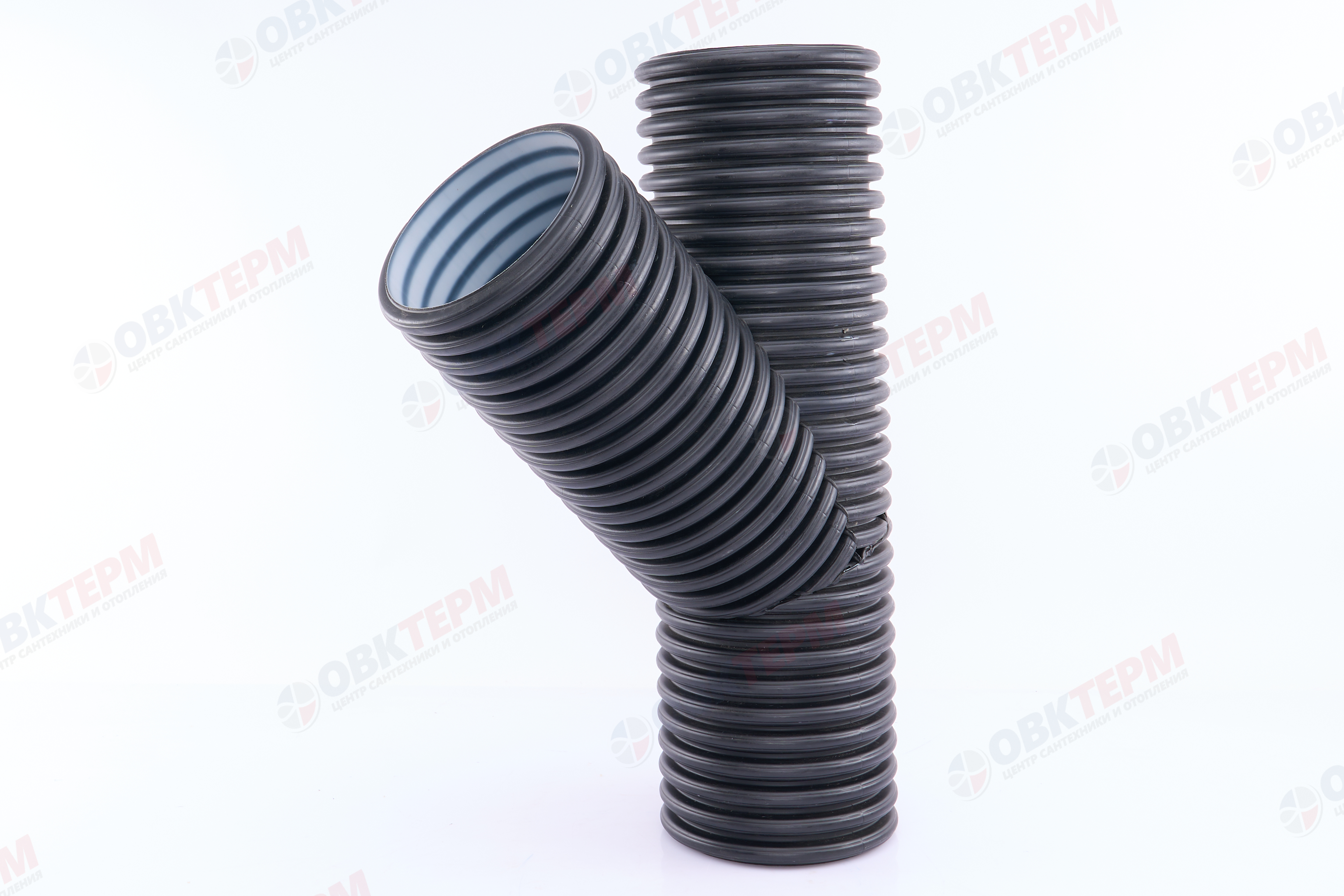 Тройник  КОРСИС DN/OD  200* 200*  45*      SN 8 гоф - Изображение №2