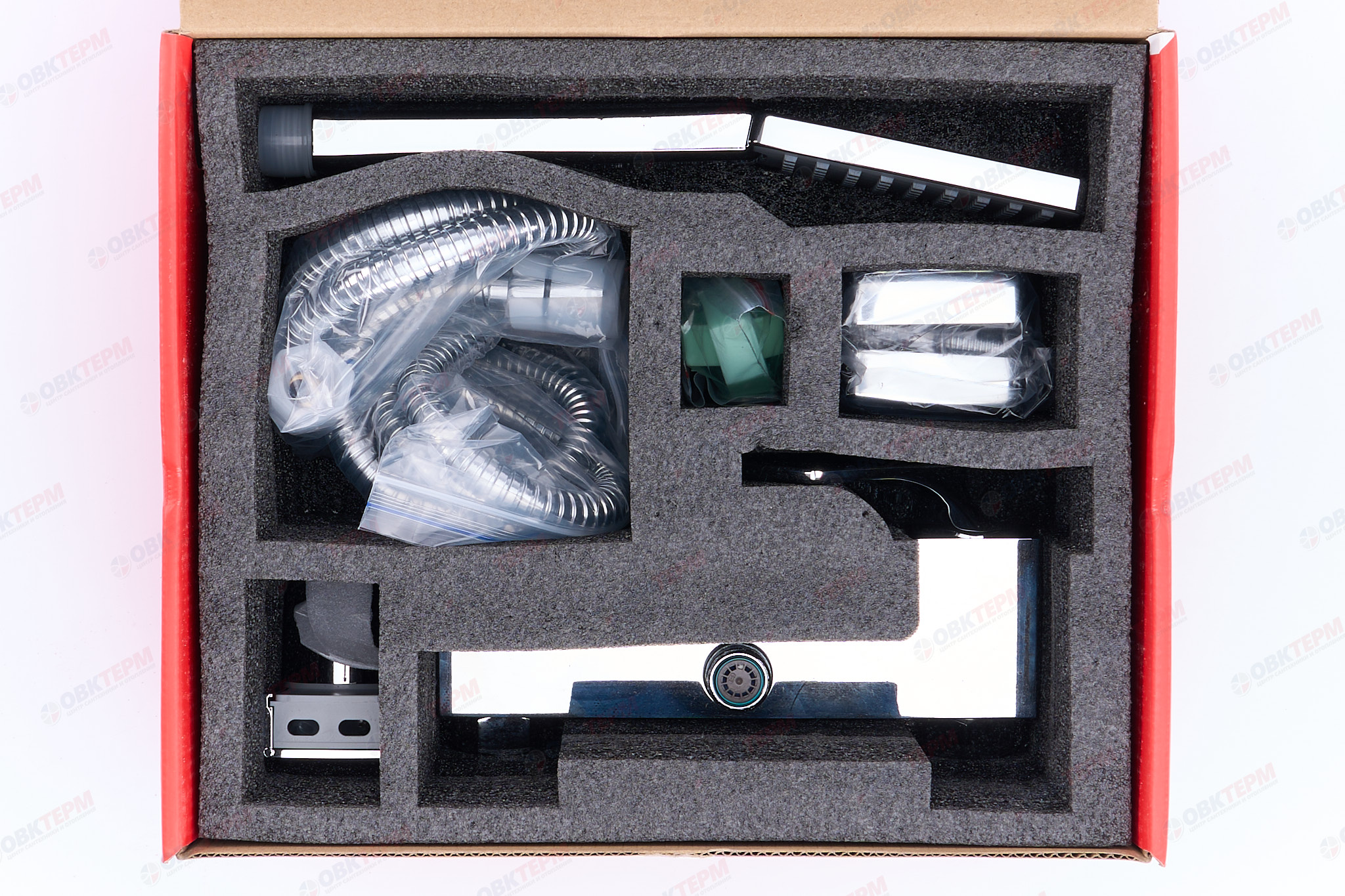 Смеситель д/душа KOER KB-30010-01  (Цвет хром) (8шт/ящ) - Изображение №4