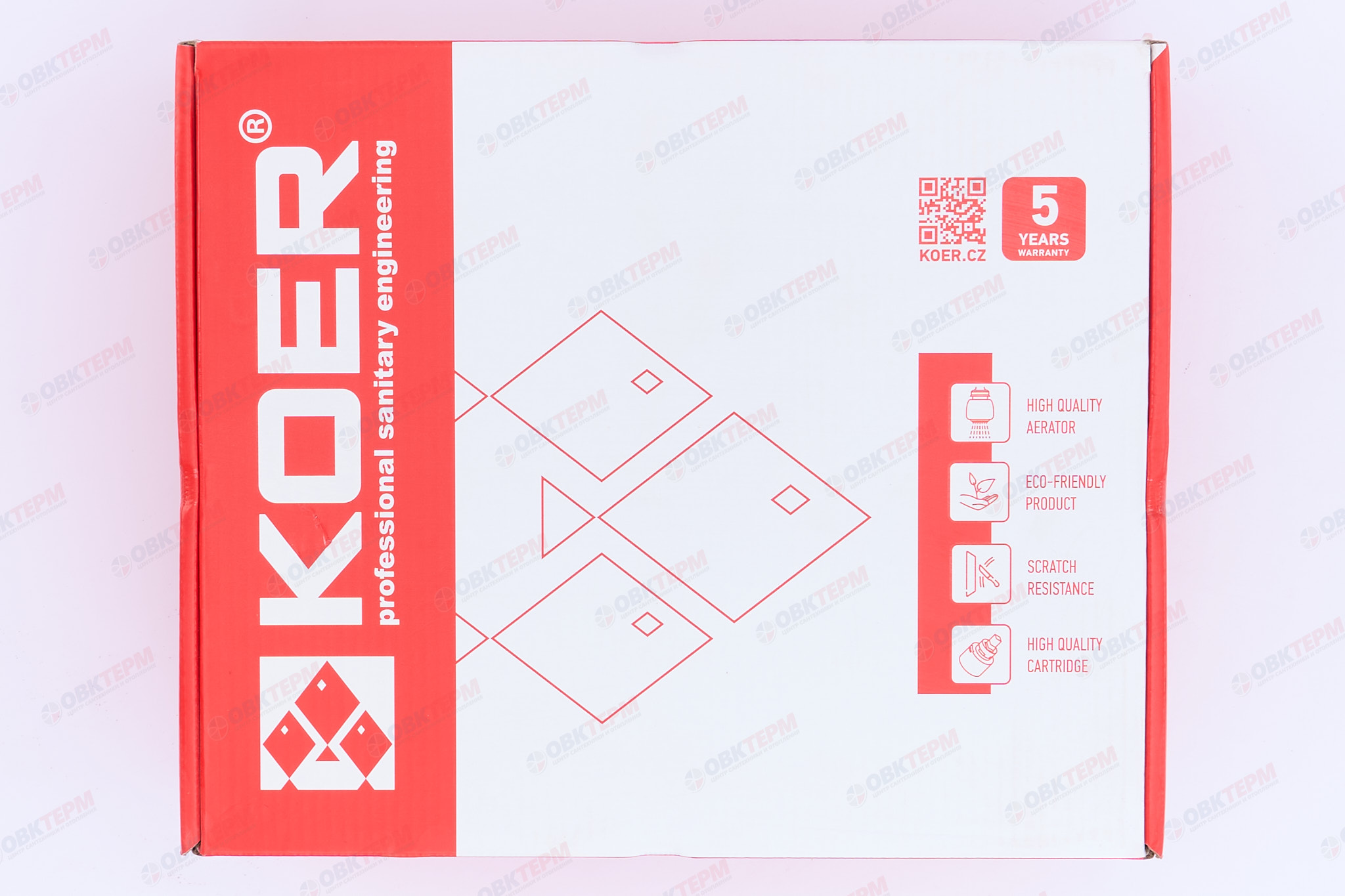 Смеситель д/душа KOER KB-30010-01  (Цвет хром) (8шт/ящ) - Изображение №5