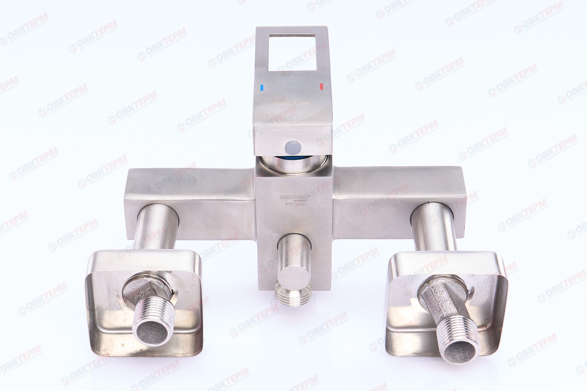 Смеситель д/ванны нерж/сталь MIXXUS FIT-006 EURO (12 шт/ящ) - миниатюра №3