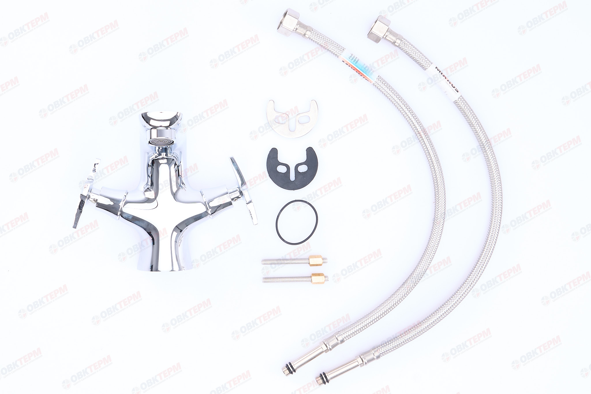 Смеситель д/умывальника буксовый MIXXUS PREMIUM GALAXY 161  (10 шт/ящ) - Изображение №3