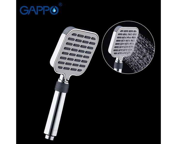 Лейка д/душа ручная GAPPO G08 хром (3 режима) (40 шт) - Изображение №2