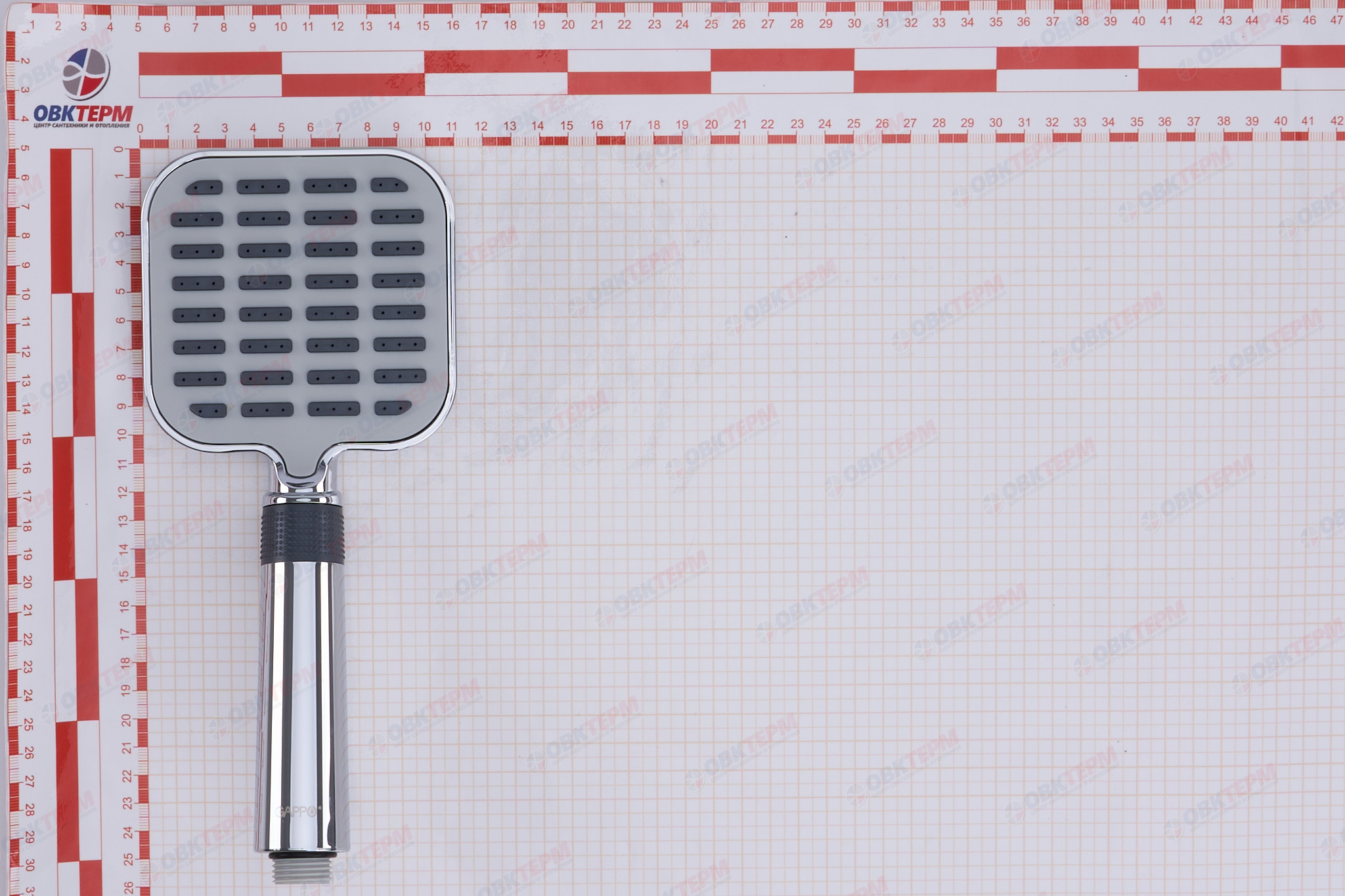 Лейка д/душа ручная GAPPO G08 хром (3 режима) (40 шт) - Изображение №5