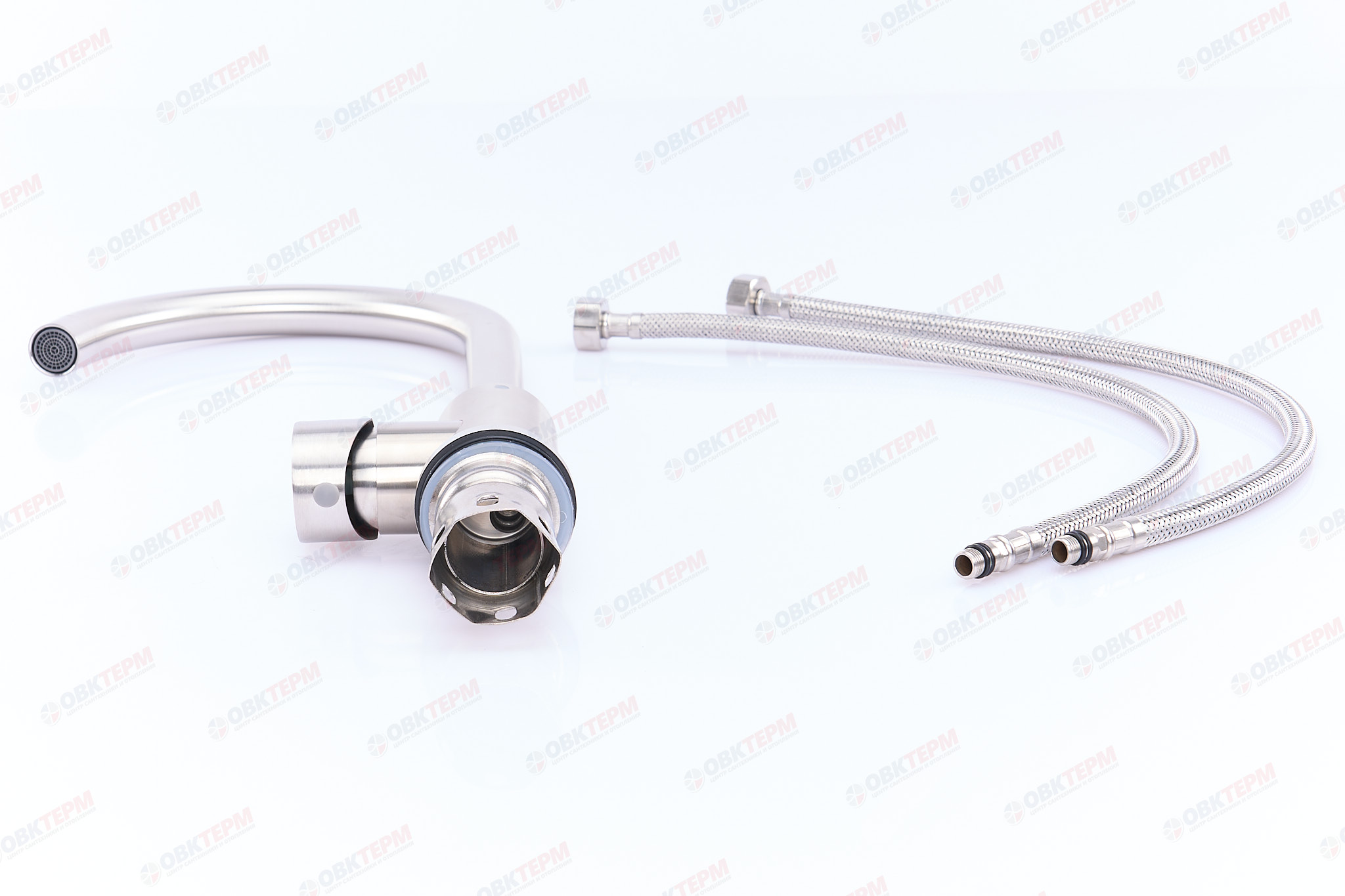 Смеситель д/кухни нерж/сталь CHAMPION SUS-011 (10 шт/ящ) - Изображение №5