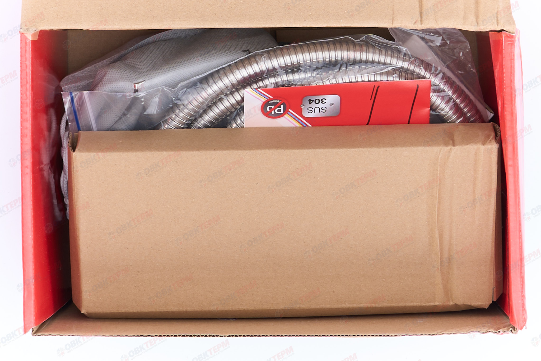 Смеситель д/ванны нерж/сталь ZERIX JAX-009 (EURO) корот.  8 шт/ящ - миниатюра №7