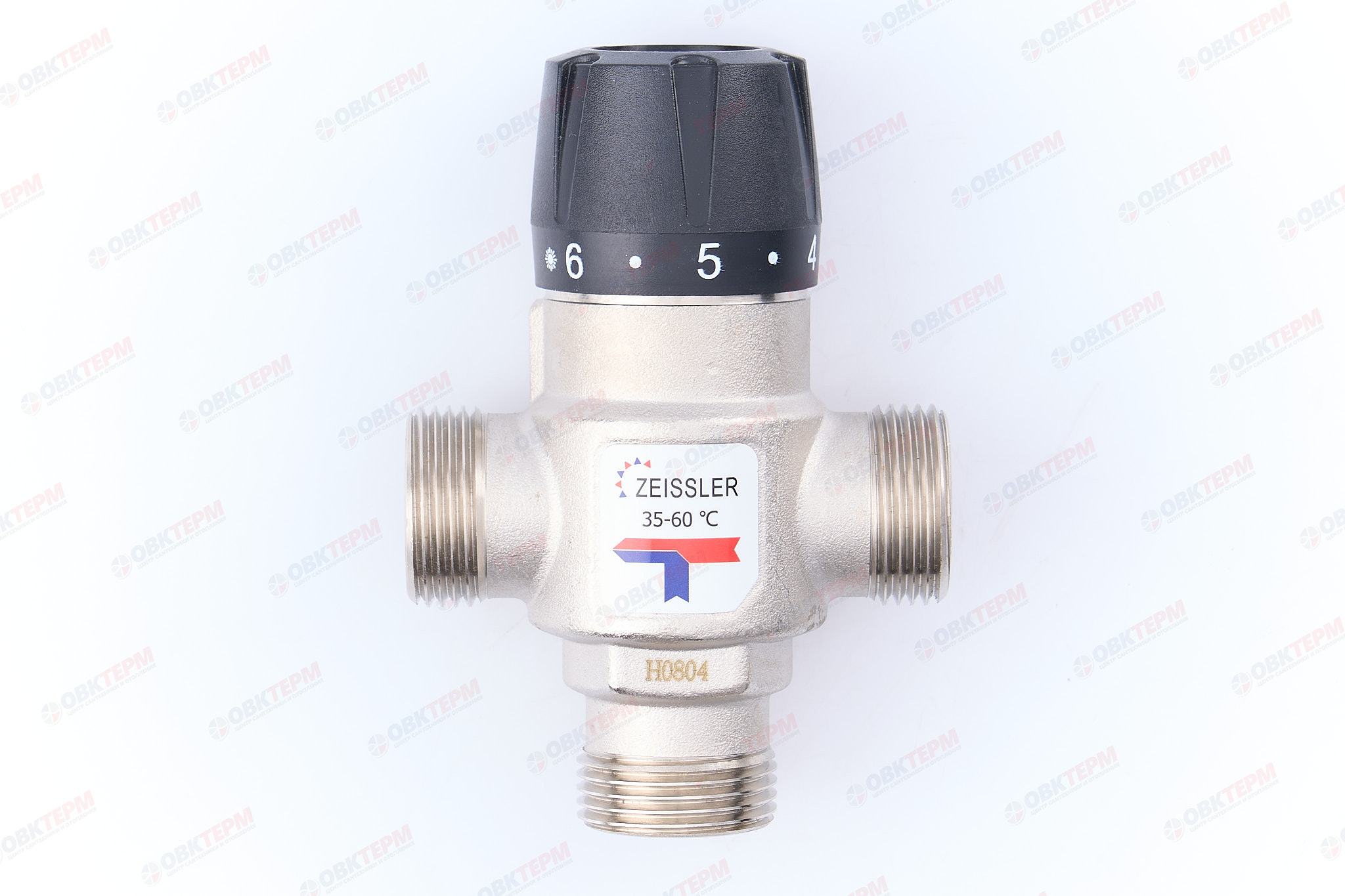 Термостатич. смес. клапан  3/4" НР 35-60°С KV 1,6 TIM     (30/1шт) - Изображение №1
