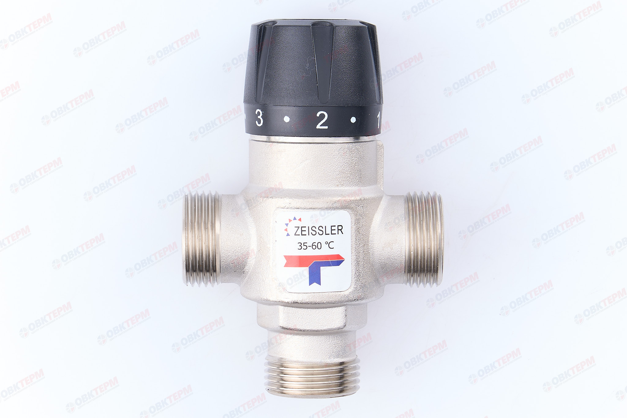 Термостатич. смес. клапан  3/4" НР 35-60°С KV 1,6 TIM     (30/1шт) - Изображение №3