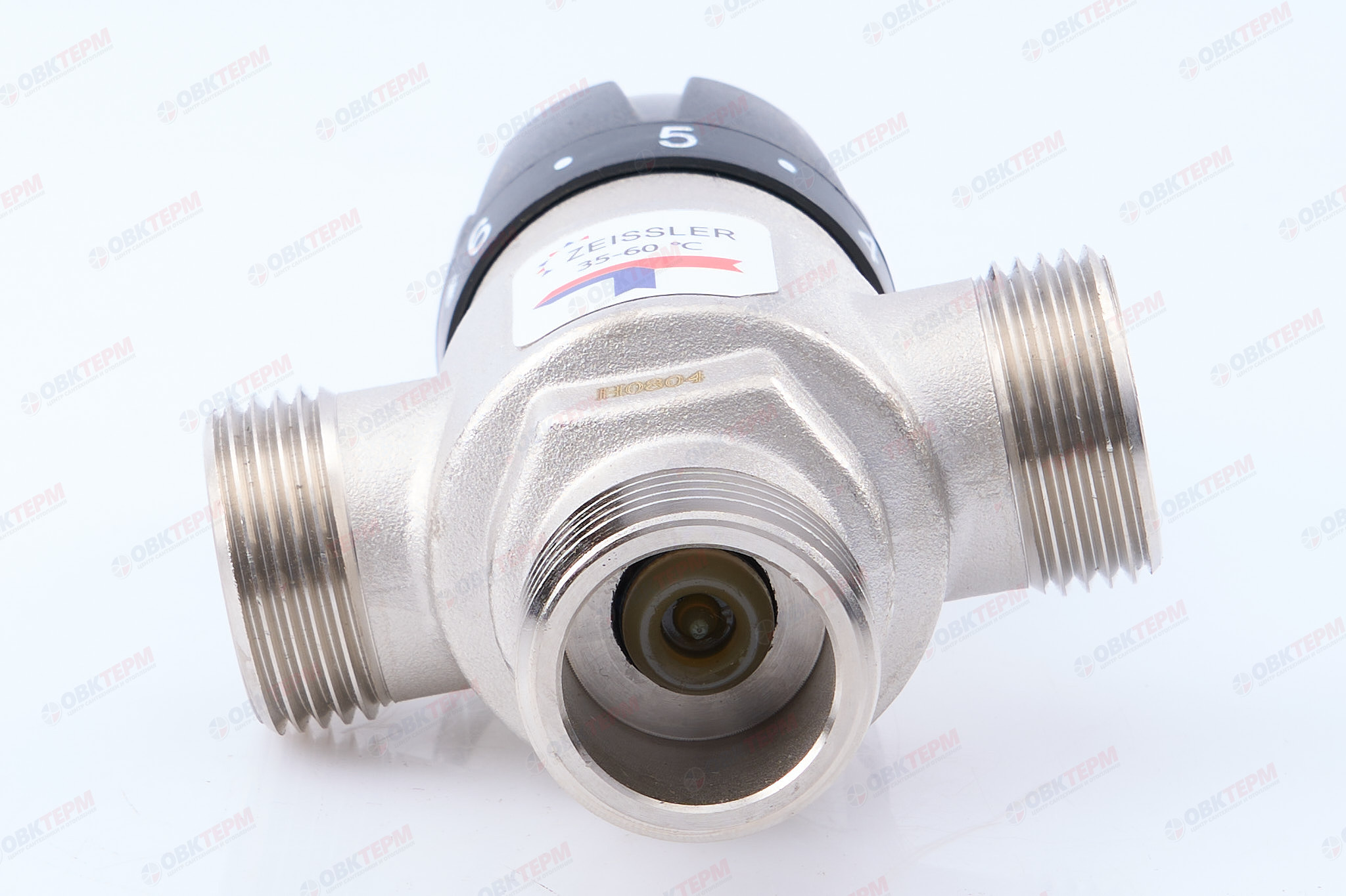 Термостатич. смес. клапан  3/4" НР 35-60°С KV 1,6 TIM     (30/1шт) - Изображение №4