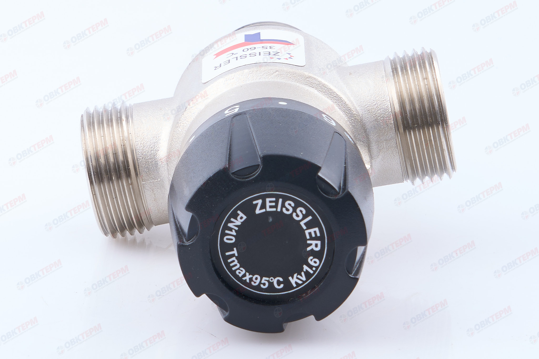 Термостатич. смес. клапан  3/4" НР 35-60°С KV 1,6 TIM     (30/1шт) - миниатюра №6